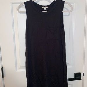 TJ Maxx Black T-Shirt Dress